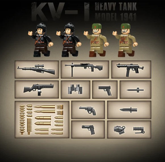 KV-I Heavy Tank Model 1941 I 1192 pcs