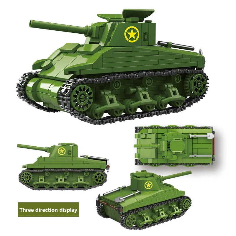 Mini M4 Sherman I 480 pcs