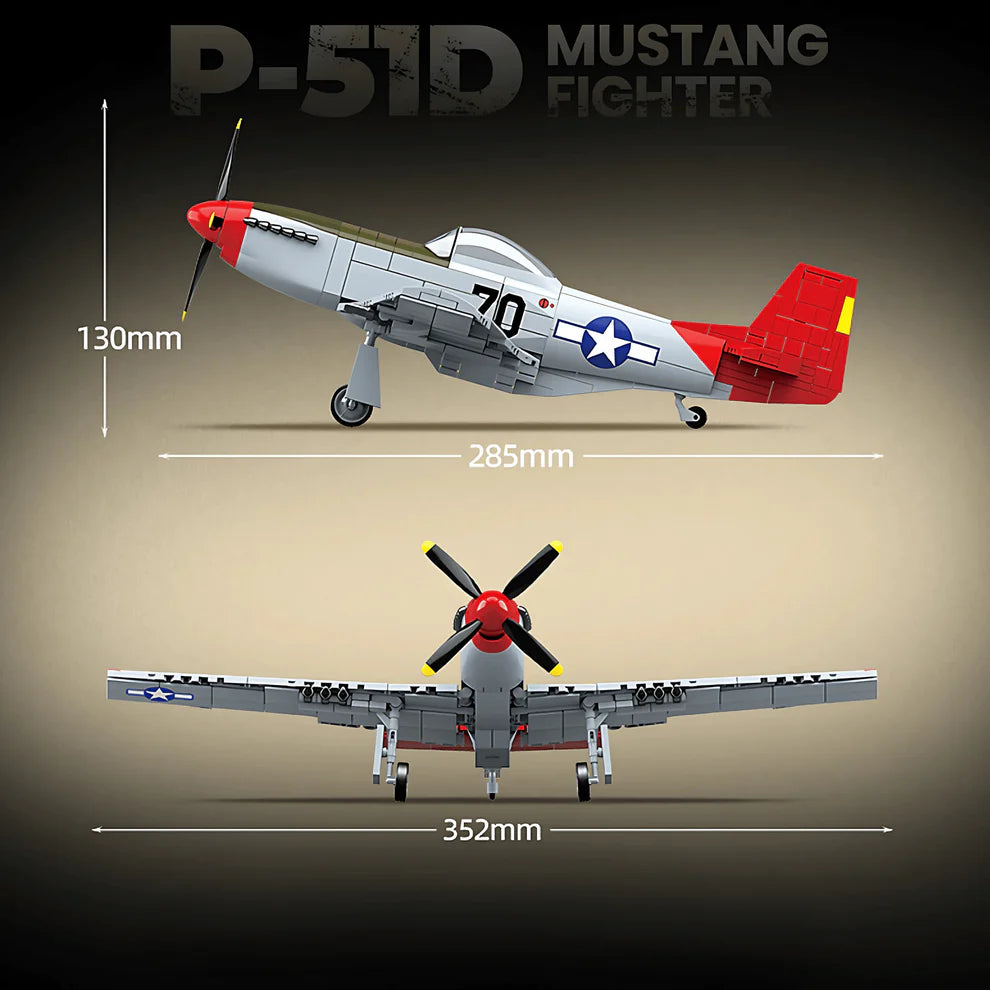 P-51 Mustang | 580 PCS