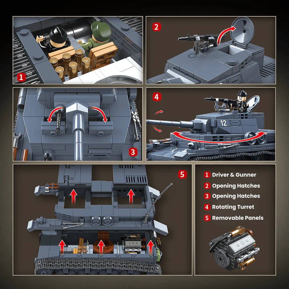 Panzer IV Ausf | 985 PCS