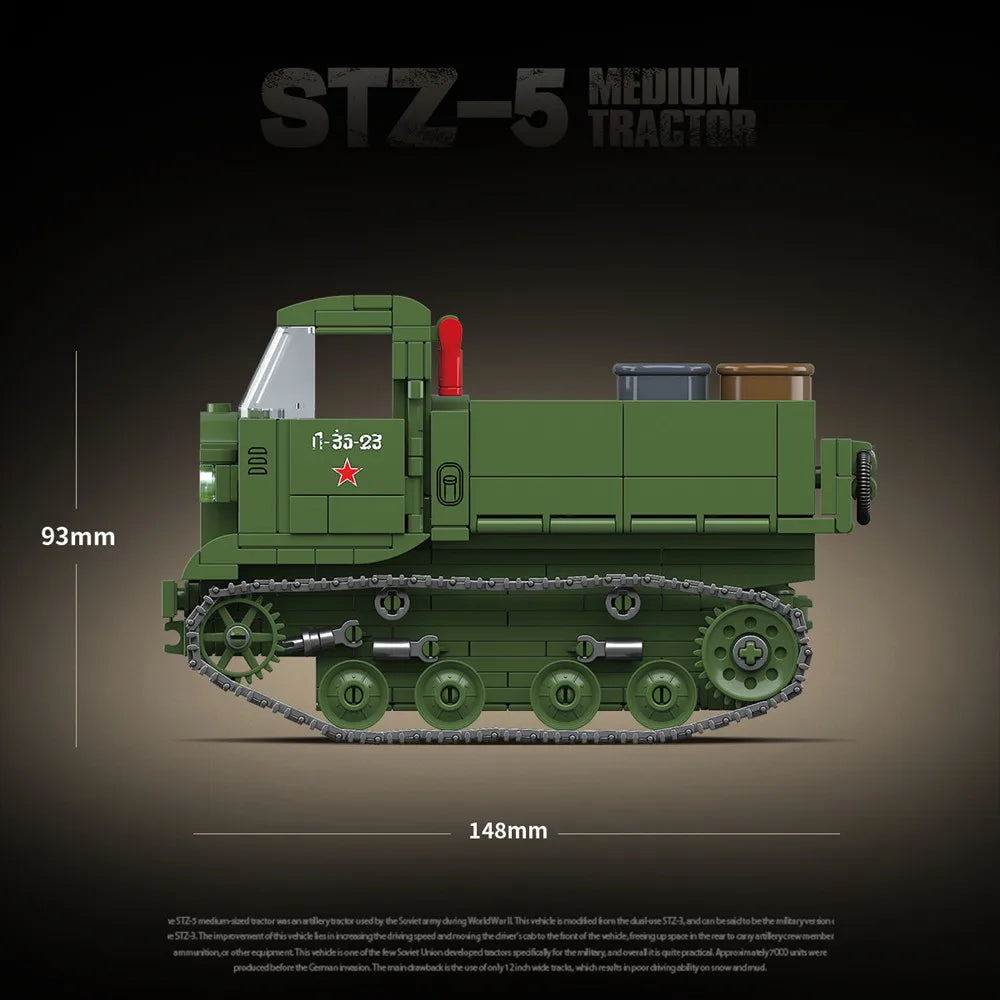 WW2 STZ-5 Medium-Sized Tractor