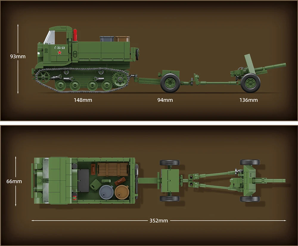 WW2 STZ-5 Medium-Sized Tractor