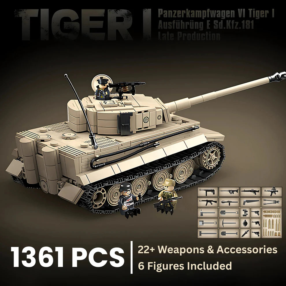 Tiger Type-1 | 1361PCS