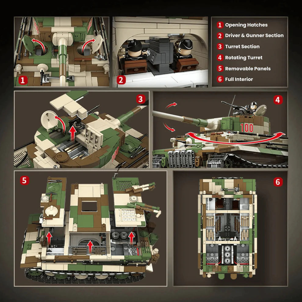 Tiger 1 (Camo) | 2276 PCS