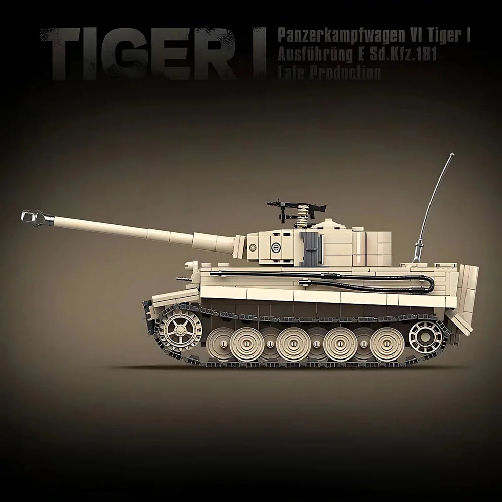Tiger Type-1 | 1361PCS
