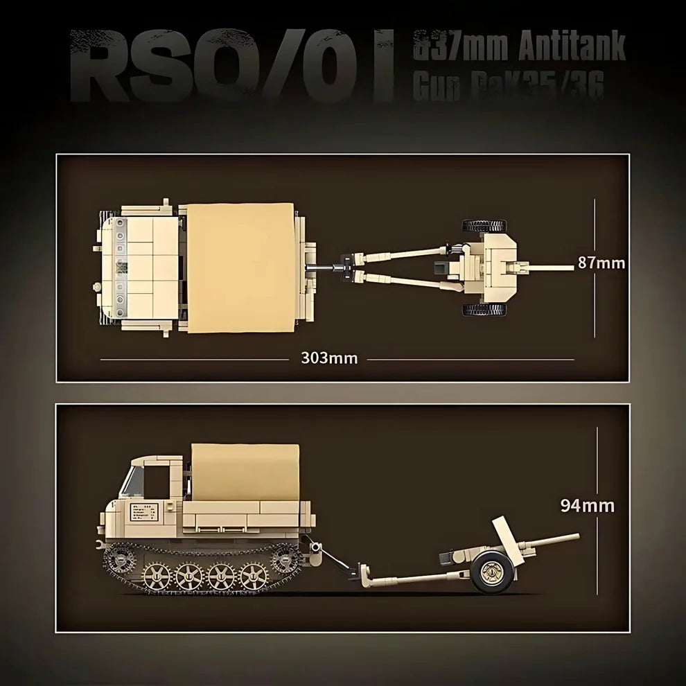 German Utility Vehicle | 606 PCS